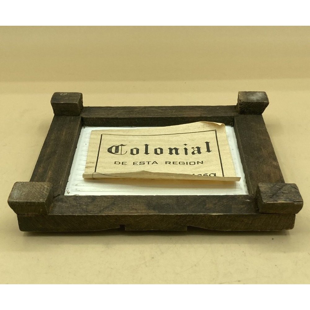 Trivet Tile Colonial Made In Spain Blue White De Esta Region Aislante Para Mesa - Picture 6 of 9